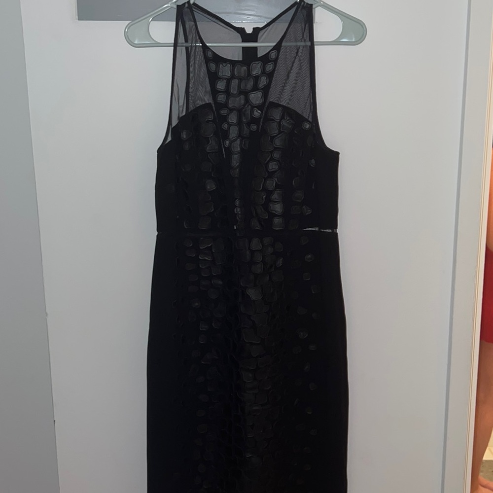 Sachin & Babi - Black textured dress - size 10